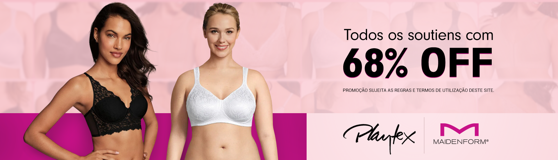 Maidenform e Playtex - Outlet