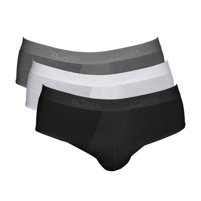 Kit-03-Cuecas-Zorba-Slip-Modal-Chumbo-Branco-Preto-F-688