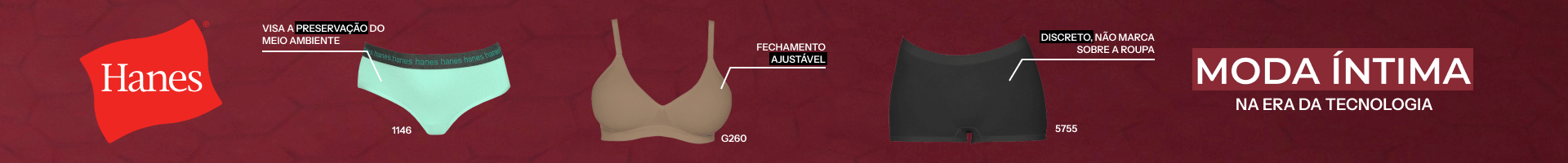 Moda Íntima na Era da Tecnologia  - HANES E TENSOR